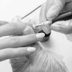 a close up of a hand